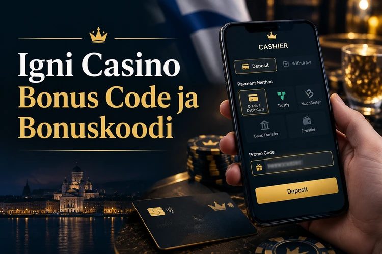 Igni Casino Bonus Code ja Bonuskoodi