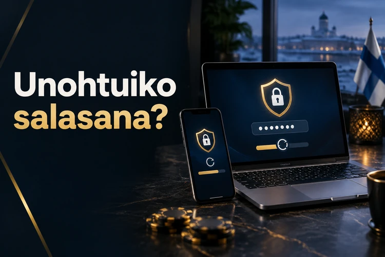 Unohtuiko salasana?