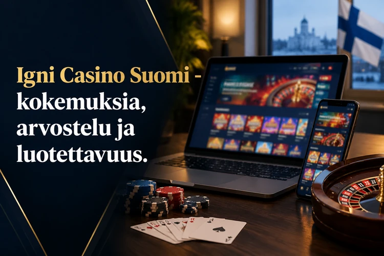 Igni Casino Suomi - kokemuksia, arvostelu ja luotettavuus